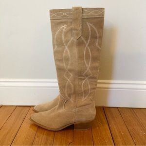 Steve Madden women’s size 7 suede knee high boots
